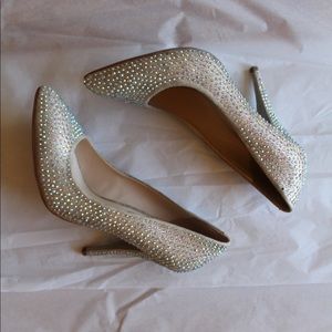 Betsey Johnson Rhinestone Pumps